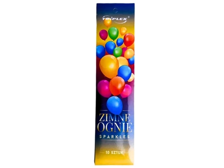 ZIMNE OGNIE 17 CM - BALONY -TXF426B - Triplex - 10 szt