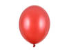 Balon lateksowy 30cm, czerwony metalizowany, 1 szt.