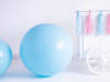 Balon okrągły 1m - Pastel Light Blue