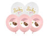 Balony 30 cm, Baby girl, mix, 6 szt.