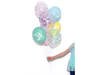 Balony Strong 30cm, Crystal Clear, Miętowe Serca - 50 sztuk