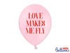 Balony Strong 30cm - Pastel Baby Pink - Love Makes Me Fly - 50 sztuk