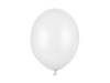 Balony lateksowe 30cm, biały metalizowany, 10 szt.