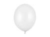 Balony lateksowe 30cm, biały metalizowany, 100 szt.