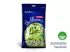 Balony lateksowe 30cm, limonkowy metalizowany, 50szt.